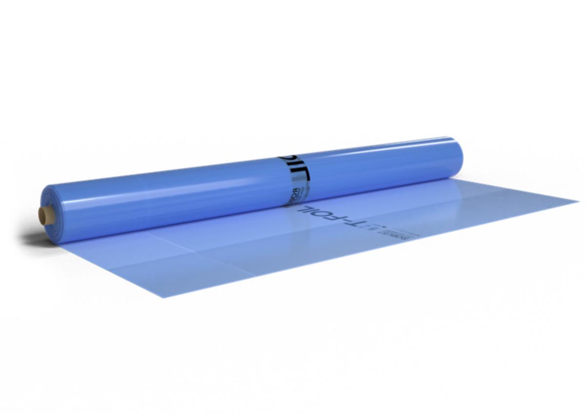 Byggfolie T-Foil, Robust (Åldringsbeständig) - PLASTFOLIE 1400X0.20 50M/RL ÅB 