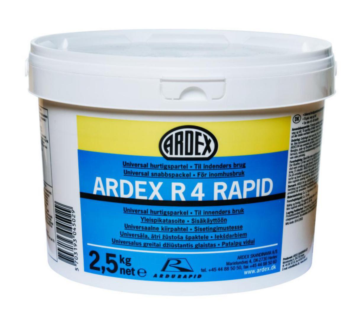 Universalspackel Ardex R4 Rapid - UNIVERSALSPACKEL R4 RAPID 2.5KG 23630 ARDEX 695669