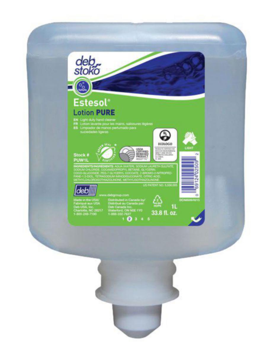 Krämtvål Estesol Pure - DEB PURE WASH 1 L PATRON DEB PUW1L