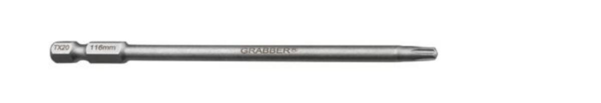 Bits Grabber för Hilti skruvautomat - BITS T20116SB TX20 1ST/PÅS PASSAR HILTI MAGASIN SMD57