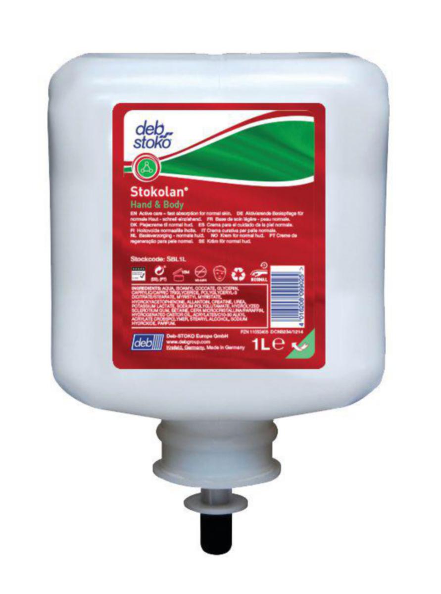 Skyddskräm Stokolan Hand & Body - STOKOLAN HAND & BODY 1L DEB SBL1L