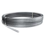 Rundledare av stål 50mm², varmförzinkad