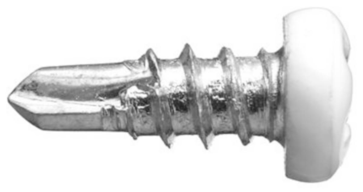 Popnitskruv Vit - POPNITSSKRUV 3.5X9.5 VIT BSP.2MM 1000/VSB V3595