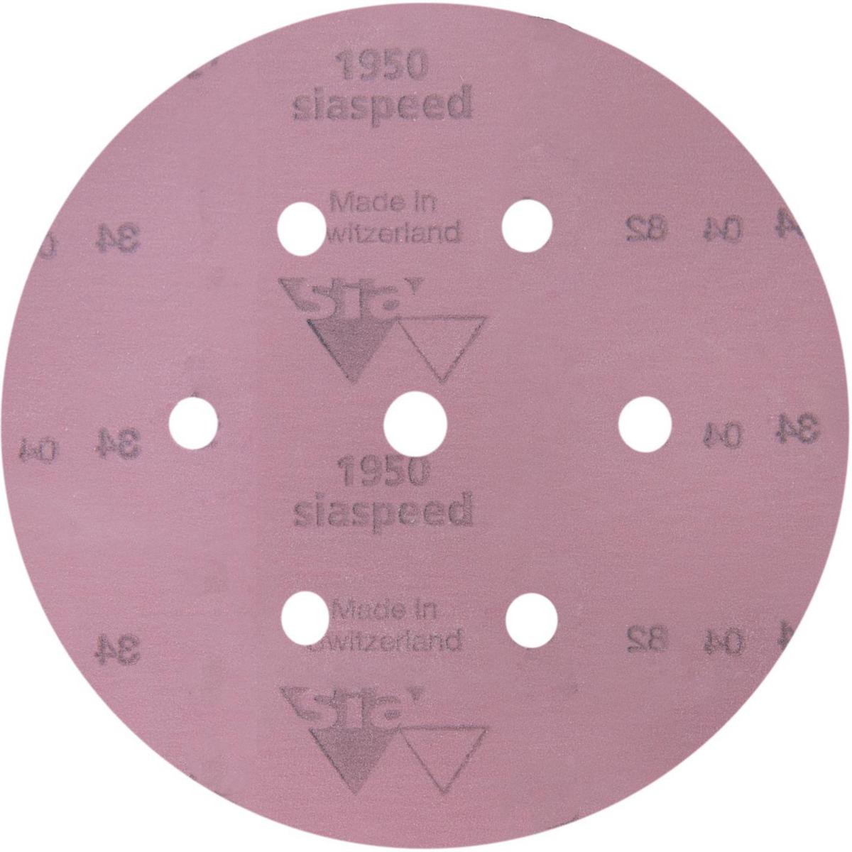Kardborrerondell Tyrolit Siaspeed 1950 H7 Ø150mm - SLIPRONDELL 150 60K 7HÅL 50/ TYROLIT 244878