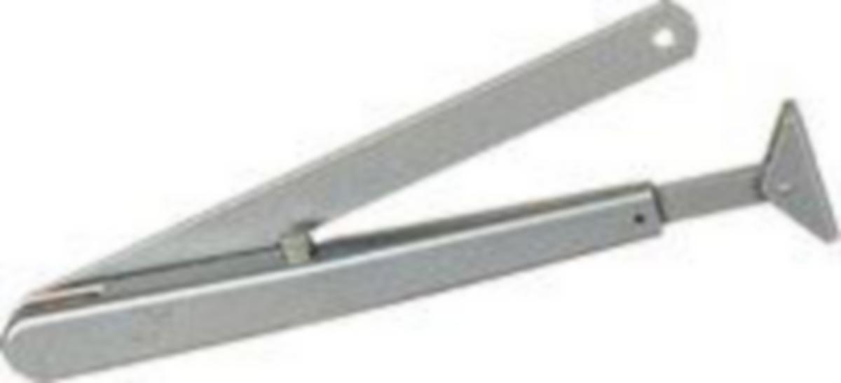 Uppställningsarm Assa L 191 - UPPSTÄLLNINGSARM ASSA L191 SILVER