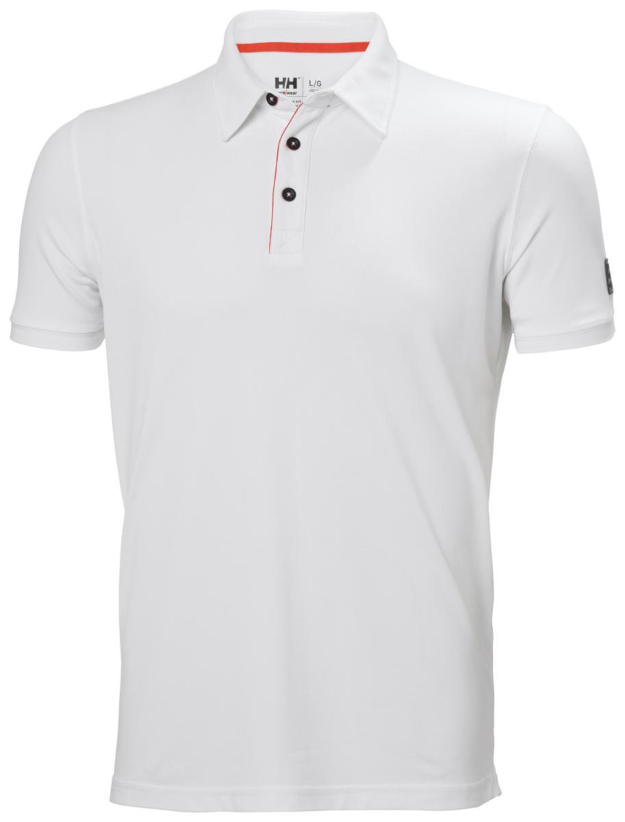 Pikétröja Helly Hansen Kensington 79248 - PIKÈTRÖJA KENSINGTON VIT L HELLY HANSEN 79248-901-L