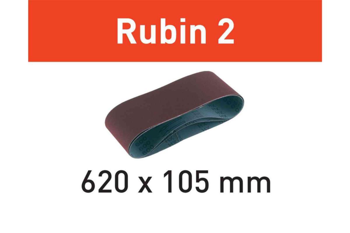 Slipband Festool Rubin 2 620x105 - SLIPBAND 105 X 620 / P100 RU2/ FESTOOL 499152