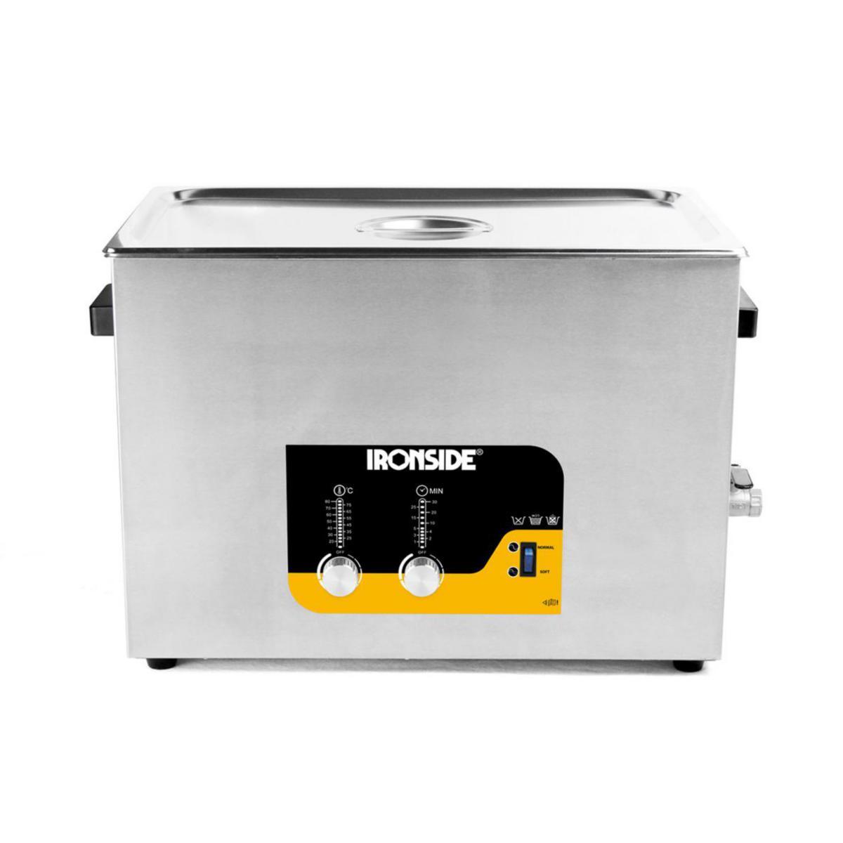 Ultraljudstvätt Ironside 27 l - ULTRALJUDSTVÄTT IRONSIDE 27 L 500W 20-80 GR. 200616