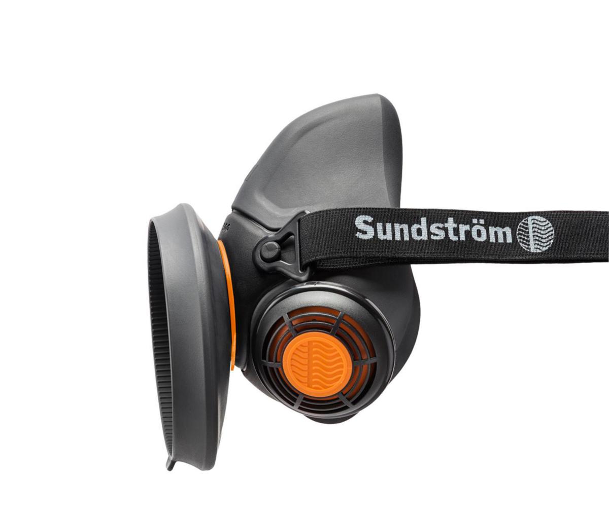 Halvmask Sundström SR900 - HALVMASK SR900 STL MEDIUM SUNDSTRÖM