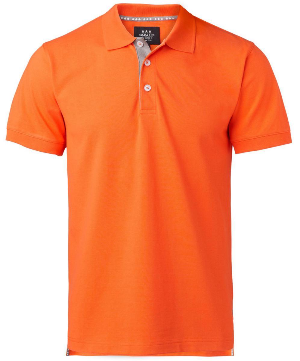 Pikétröja South West Morris 314 - PIKE MORRIS 314 DK ORANGE XXL SANDRYDS 314-47-40
