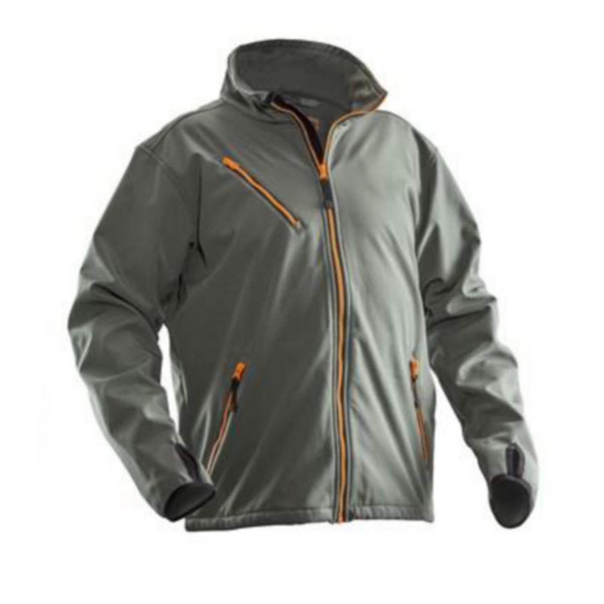 Softshelljacka Jobman 1201 - SOFTSHELLJACKA MGRÅ 3XL JOBMAN 65120171-9800-9
