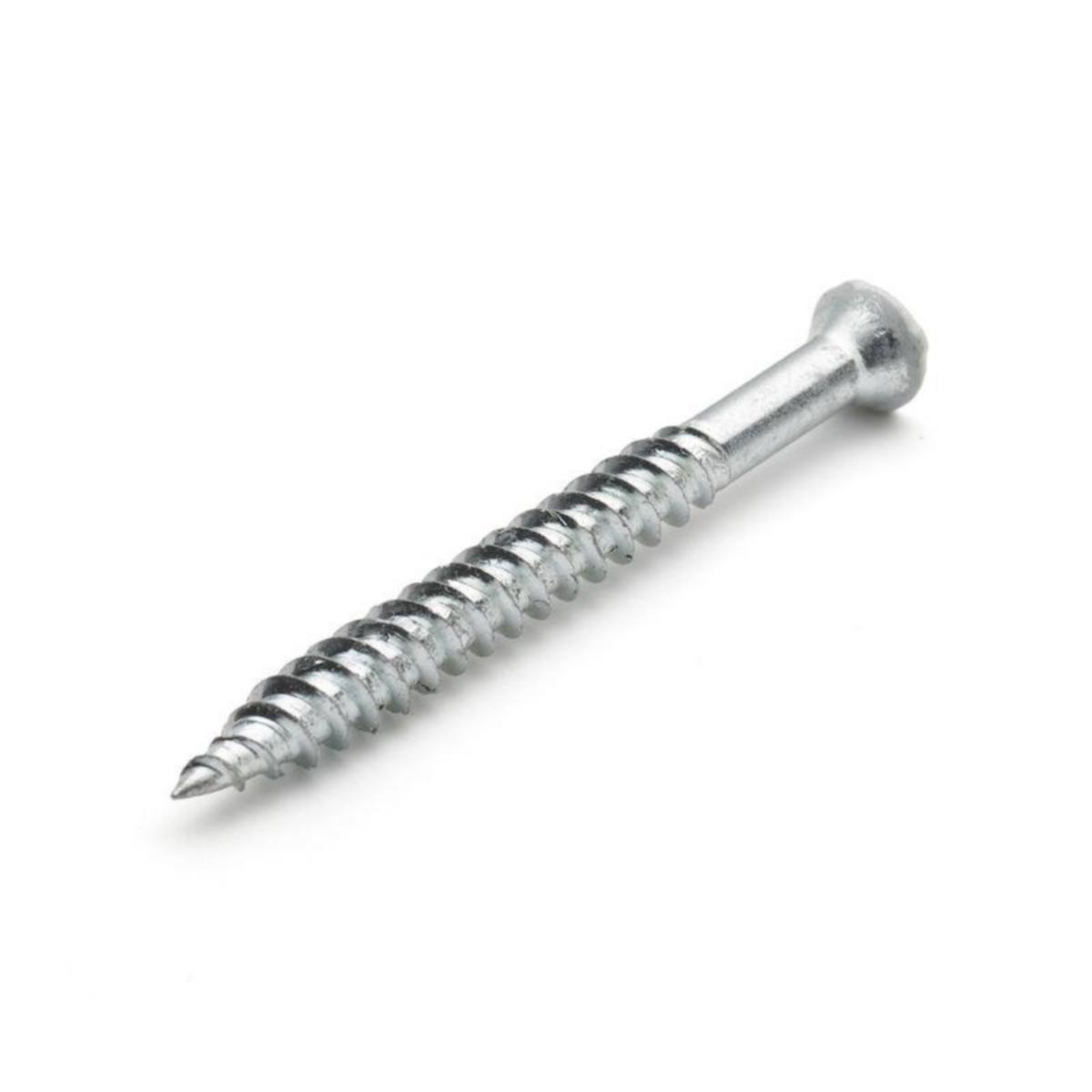 Listskruv Vit - LIST & SOCKELSKRUV 3.8X57 VIT 150/ STÅL 1MM VSB V9957