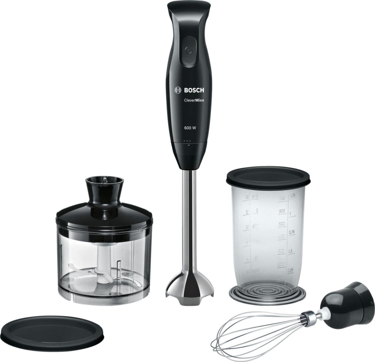 Stavmixer, 600 W, CleverMixx - STAVMIXER 600 W SVART BOSCH MSM2650B