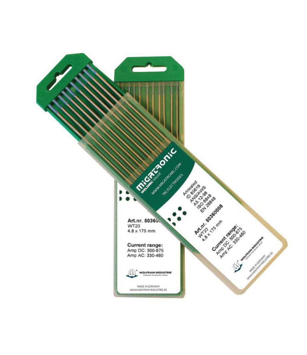 Volframelektrod Migatronic WS2 - WOLFRAMELEKTROD MIGATR WS2 Ø2.4 SUPER BLUE