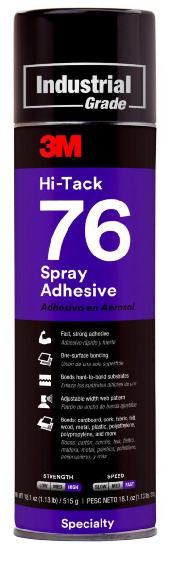 Spraylim 3M Scotch-Weld™ 76 - SPRAYLIM 3M 76 LÅNG ÖPPENTID 500ML L076 7000116779
