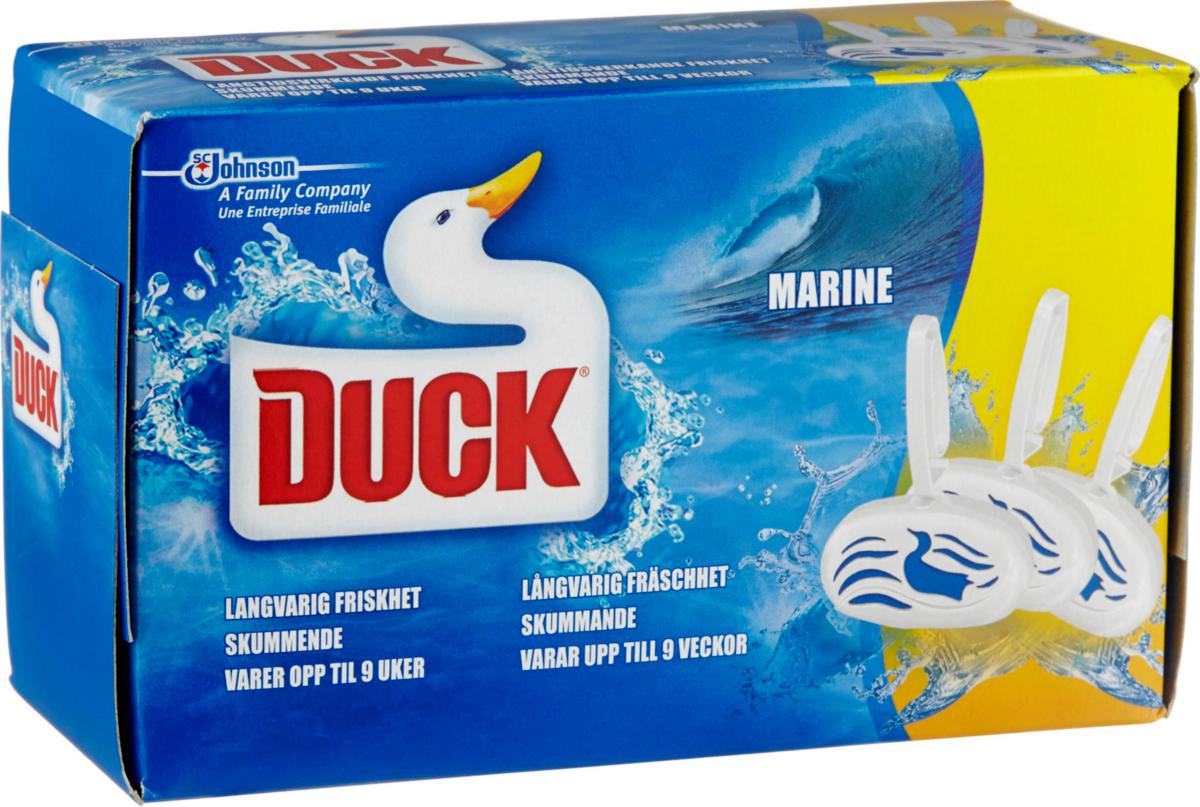 Rengöring WC Duck doftblock - WCBLOCK WC DUCK 3-P 49713