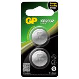 Knappcellsbatteri GP Lithium CR2032
