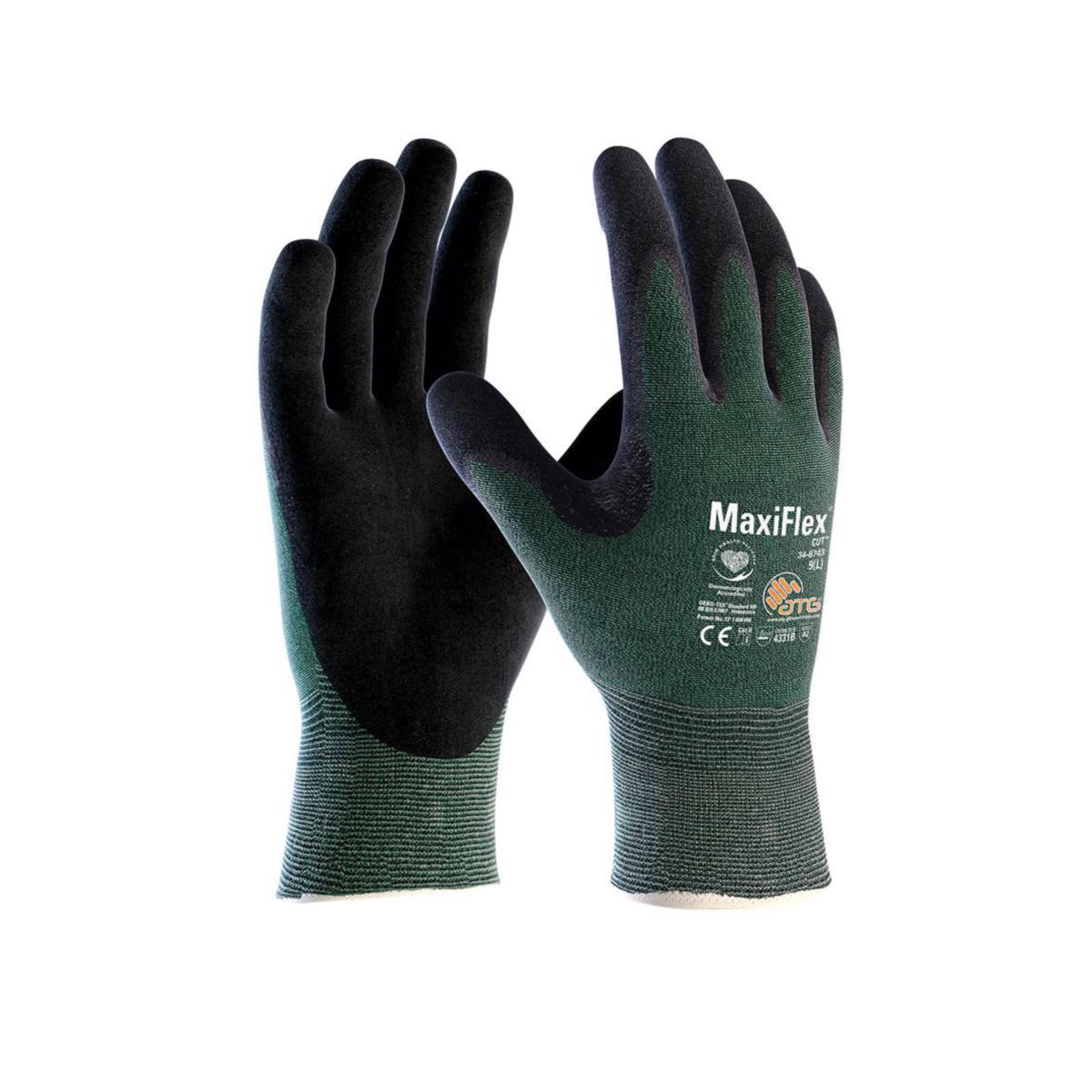 Skärskyddshandske Maxiflex Cut 34-8743 - MONTAGEHANDSKE MAXIFLEX34-8743 CUT B FINGERDOPPA STL 10