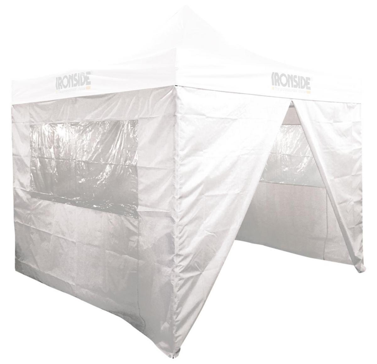 Tältväggar Ironside 3x3 m - TÄLTVÄGGAR FÖR 37877498 SVART L=2,9 H=2,9M IRONSIDE 900032
