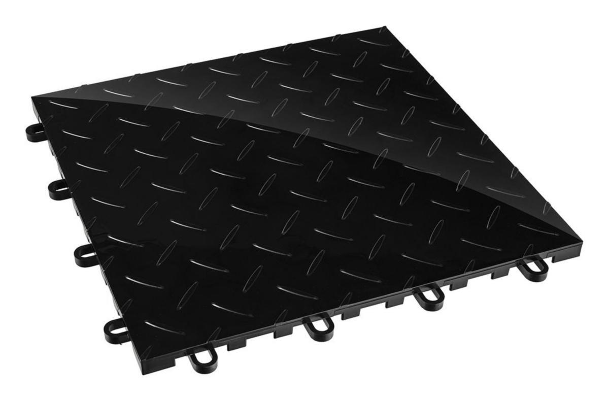 Garagegolv PELA - GARAGEGOLV SVART 30X30CM PELA 532219