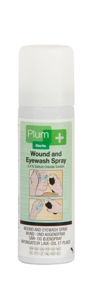 Ögonspray/Sårtvätt Plum - ÖGONSPRAY/SÅRTVÄTT 50ML 0.9% PLUM 45530