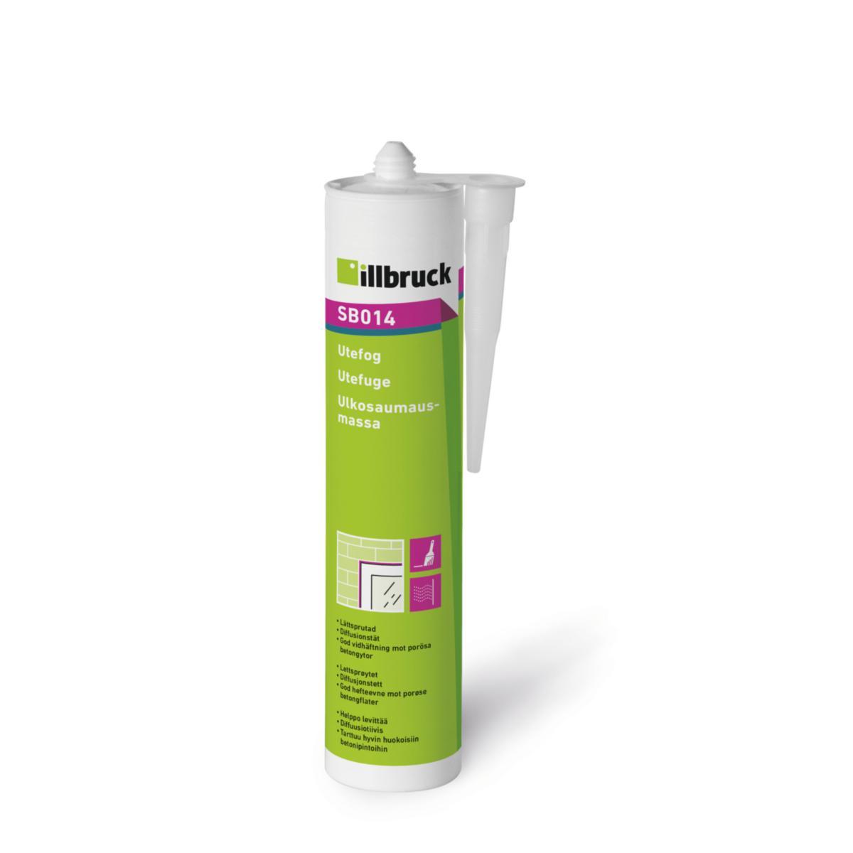Fogmassa illbruck SB014 Utefog - FOGMASSA TREMCO UTEFOG BENVIT 300ML