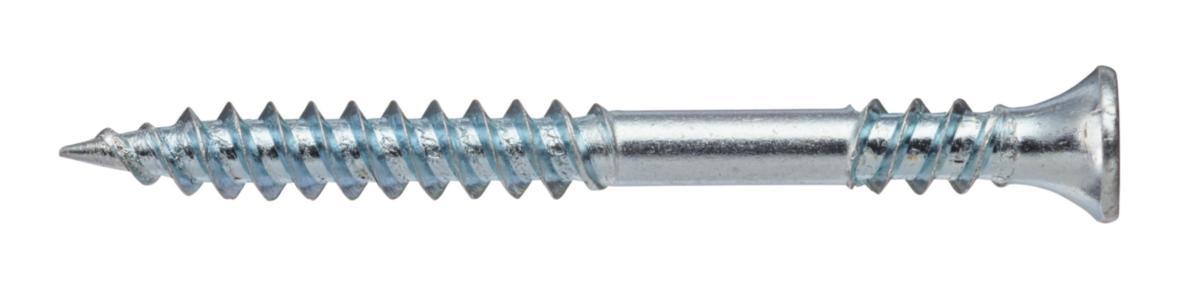 Rakbandad hårdgipsskruv stål 1mm VSB - BAND HÅRDGIPSSKR.41 STÅL FZB 1MM.10X.LÅD VSB RBS1041