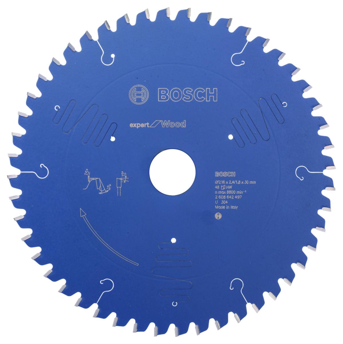 Sågklinga Bosch Expert Trä t kap-& gersåg - SÅGKLINGA 48T 216X2.4X30MM TRÄ BOSCH 2608642497