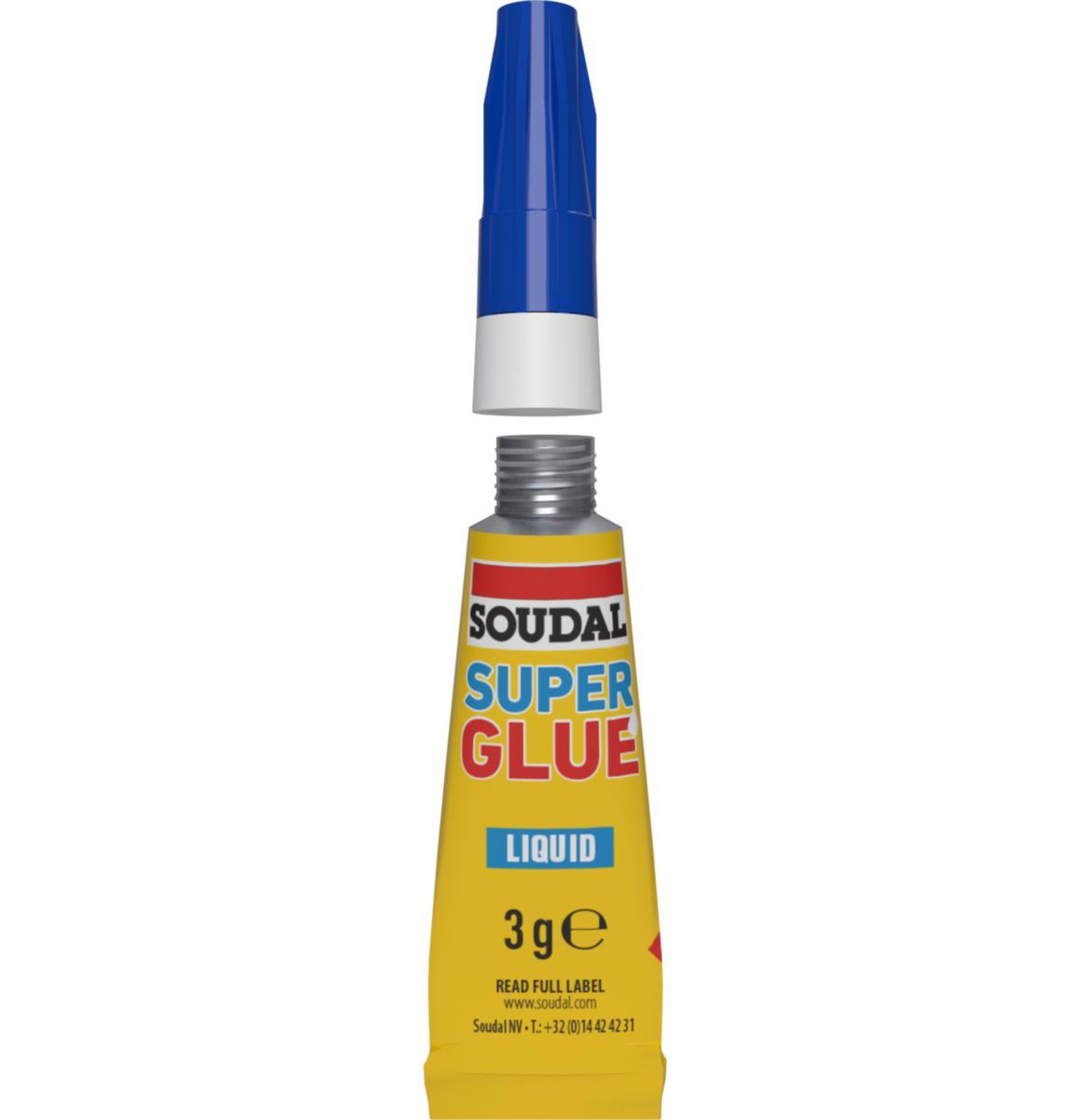 Snabblim Soudal Liquid - SUPER GLUE LIQUID 3G SOUDAL 100072