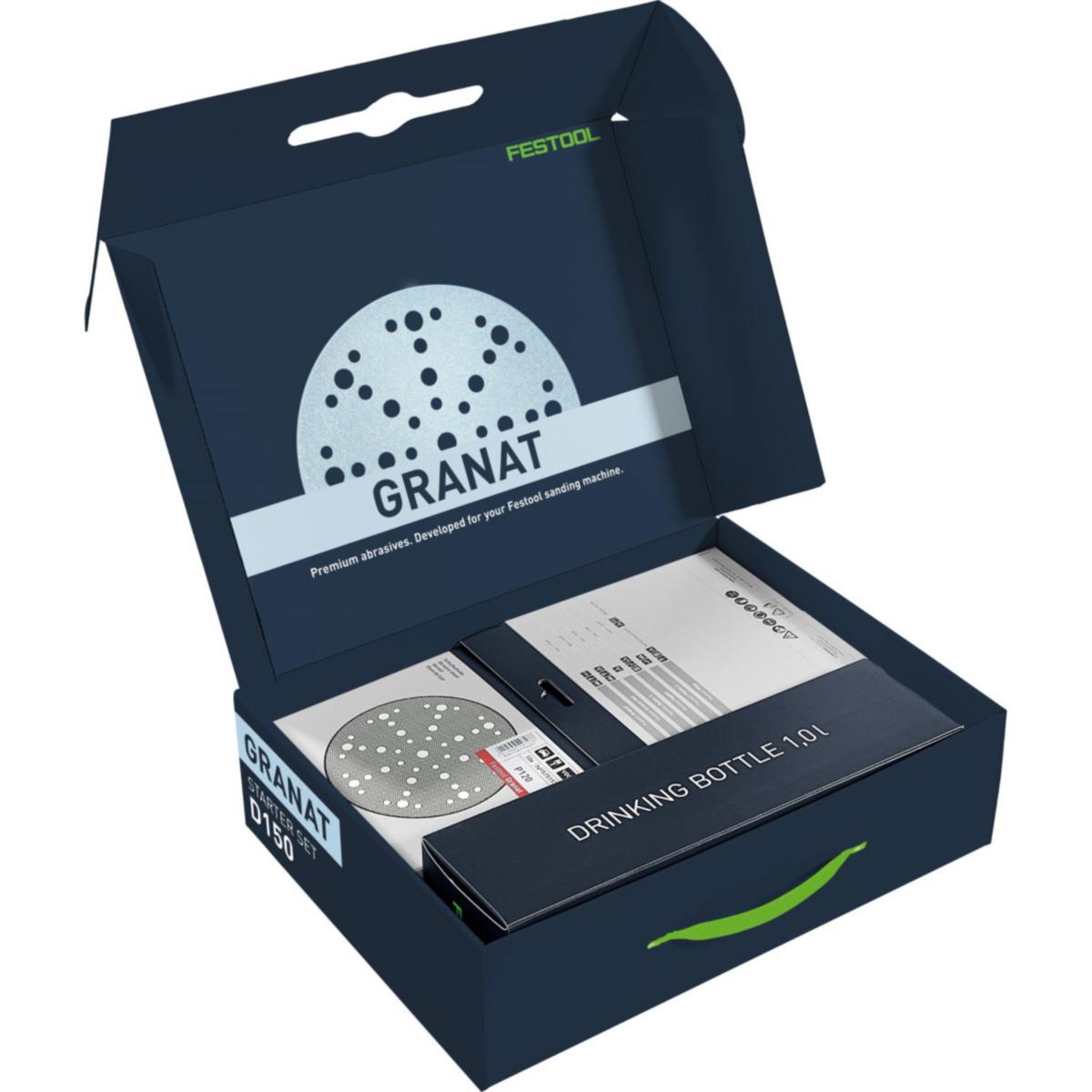 Slippapper Festool Granat startset D150 - SLIPPAPPER FESTOOL STF D150/48 GR-SET P