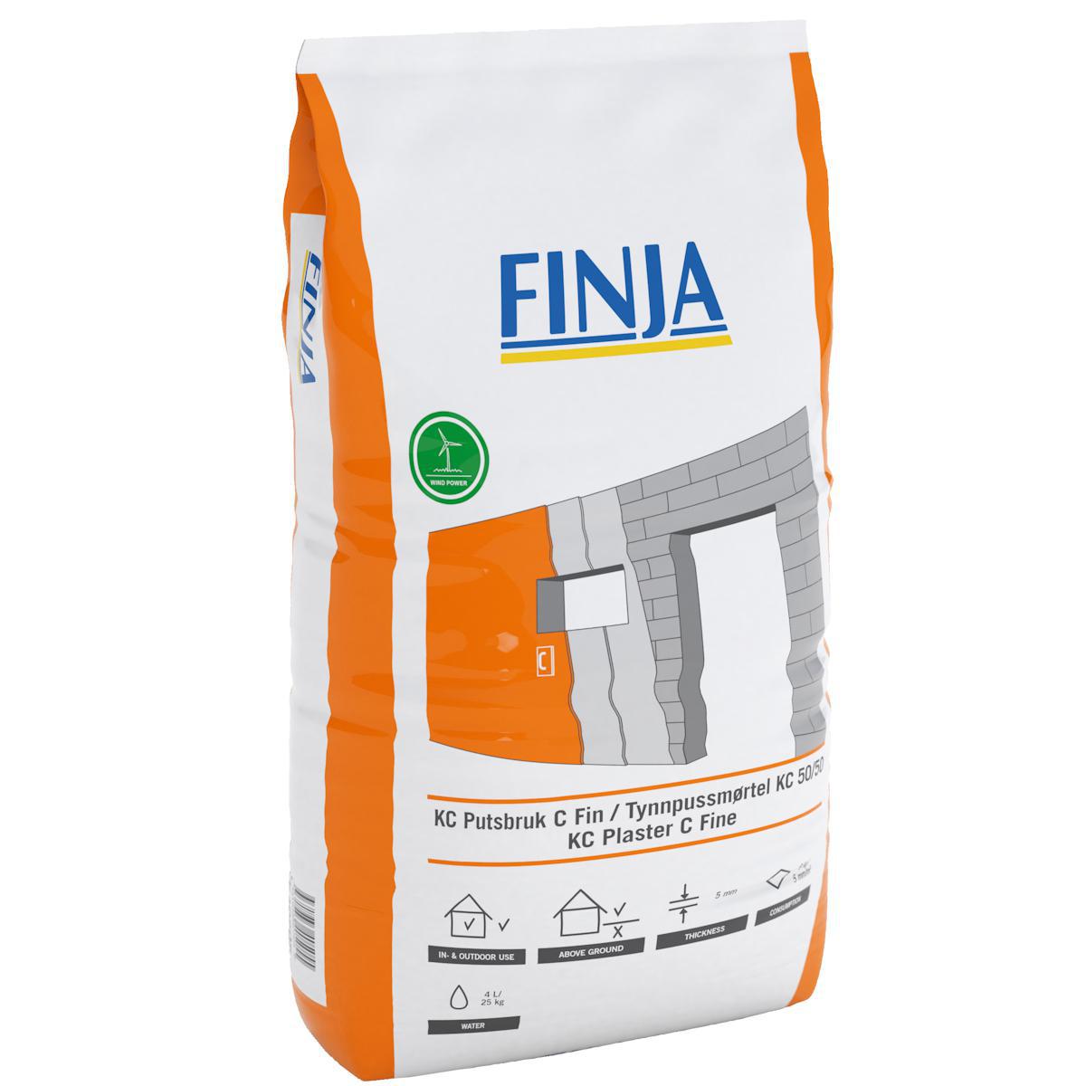 KC Putsbruk Finja C Fin - PUTSBRUK C 0-1MM 25 FINJA 5540505