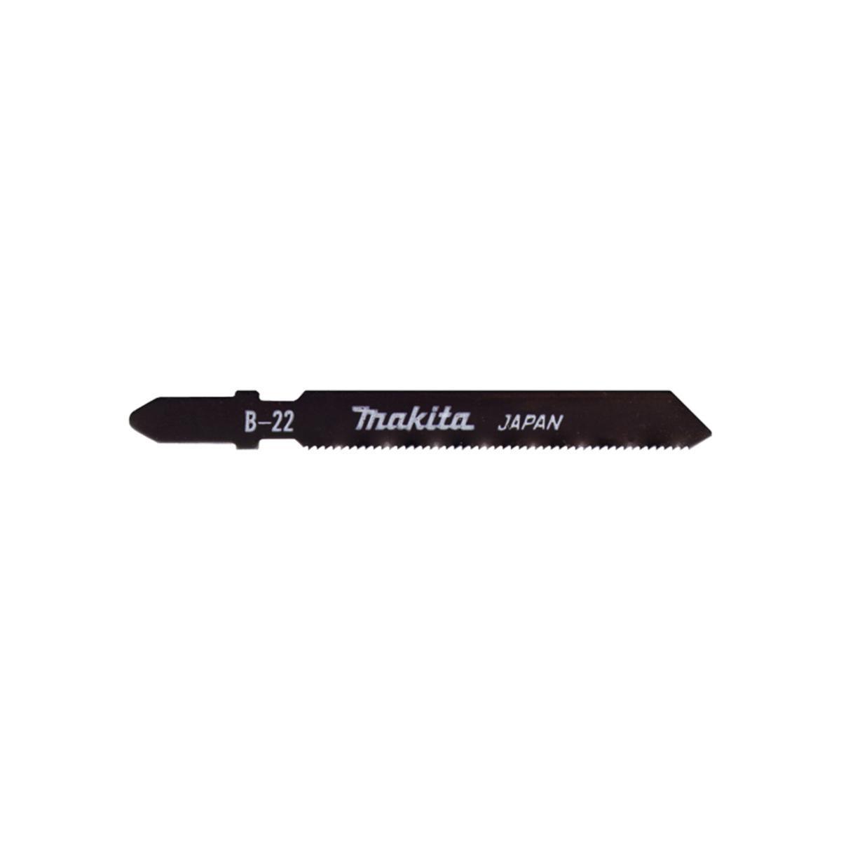 Sticksågblad Makita Metall/Pvc - STICKSÅGBLAD A-85737 MAKITA METALL/PVC B22 24TPI 50MM 5ST