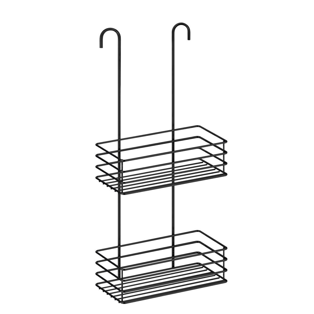 Duschkorg Beslagsboden för duschblandare - DUBBEL DUSCHKORG SVART 560 MM BB1215