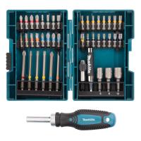 Bitssats Makita med mejsel + 43 delar