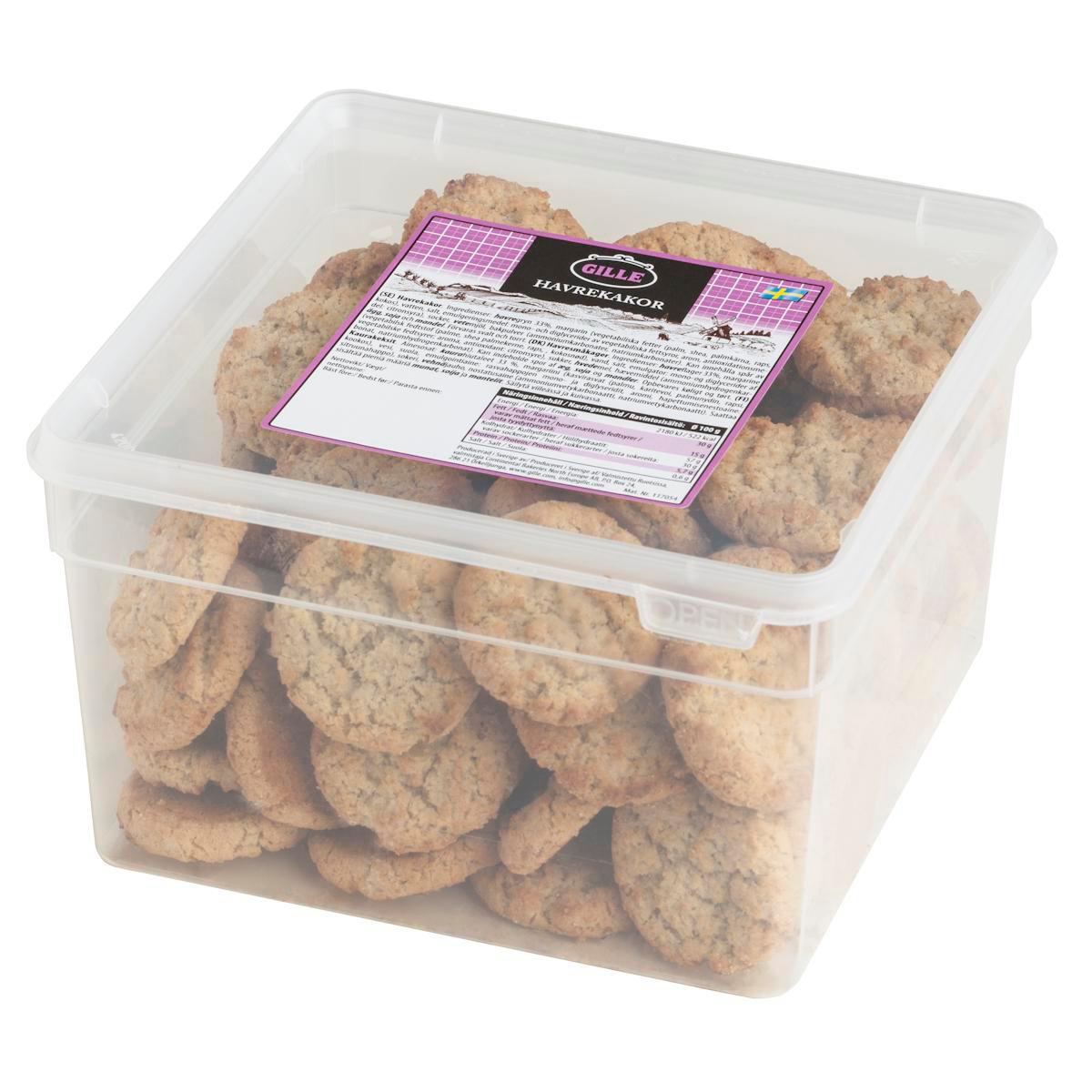 Kakor Gille 800 gram - HAVREKAKOR GILLE 800 G