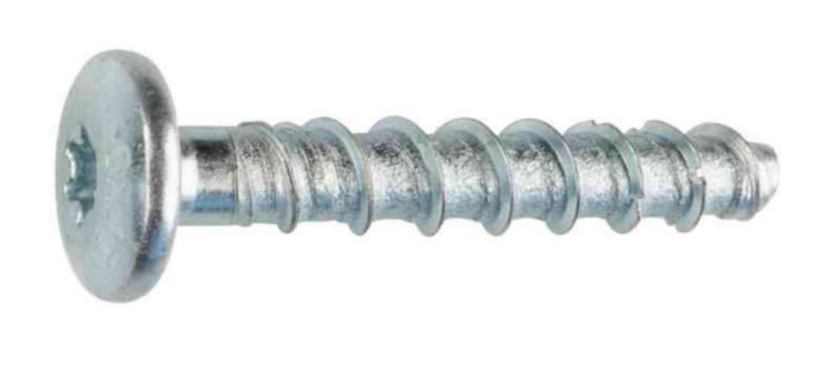 Betongskruv Sormat S-CSA P kullrig FZB - BETONGSKRUV S-CSA P EFZ 6X45/5/10 (L) KULLRIG T30 10/F