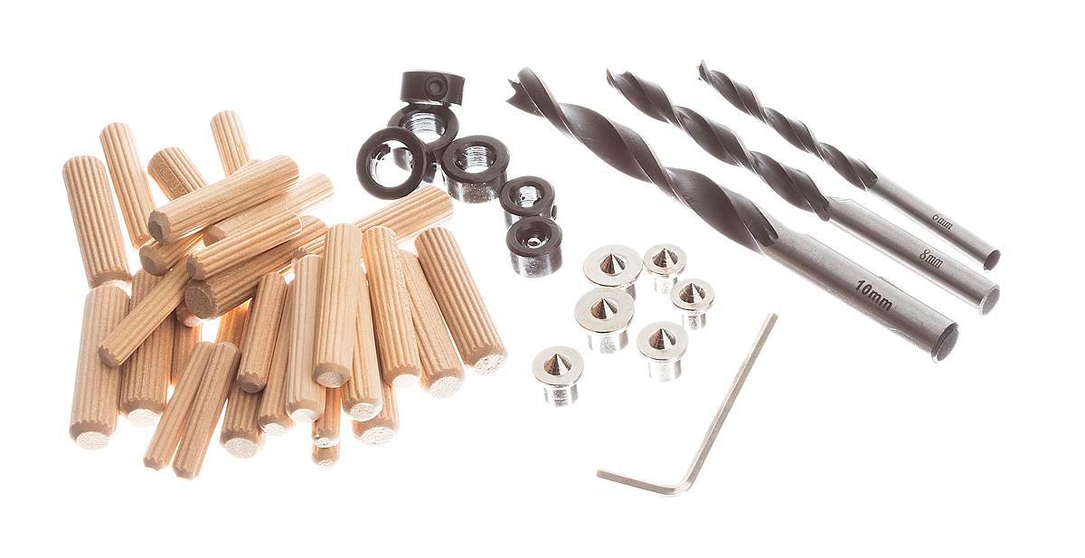 Träpluggssats PELA 46 delar - TRÄPLUGGSTILLBEHÖRS SATS, 46 DELAR PELA 489254