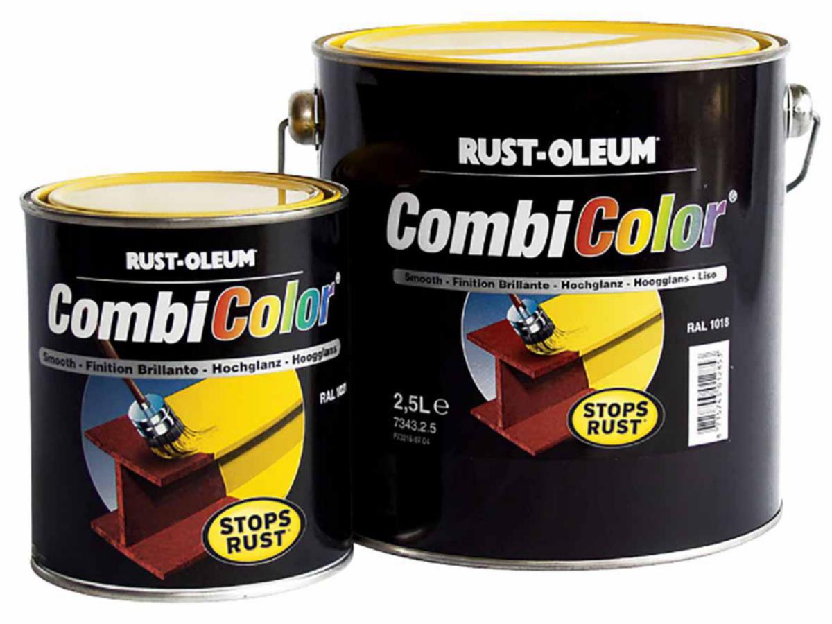 Rostskyddsfärg Combicolor - ROSTSKYDDSFÄRG COMBICOLOR STÅLGRÅ 7382 750 ML RAL 7001