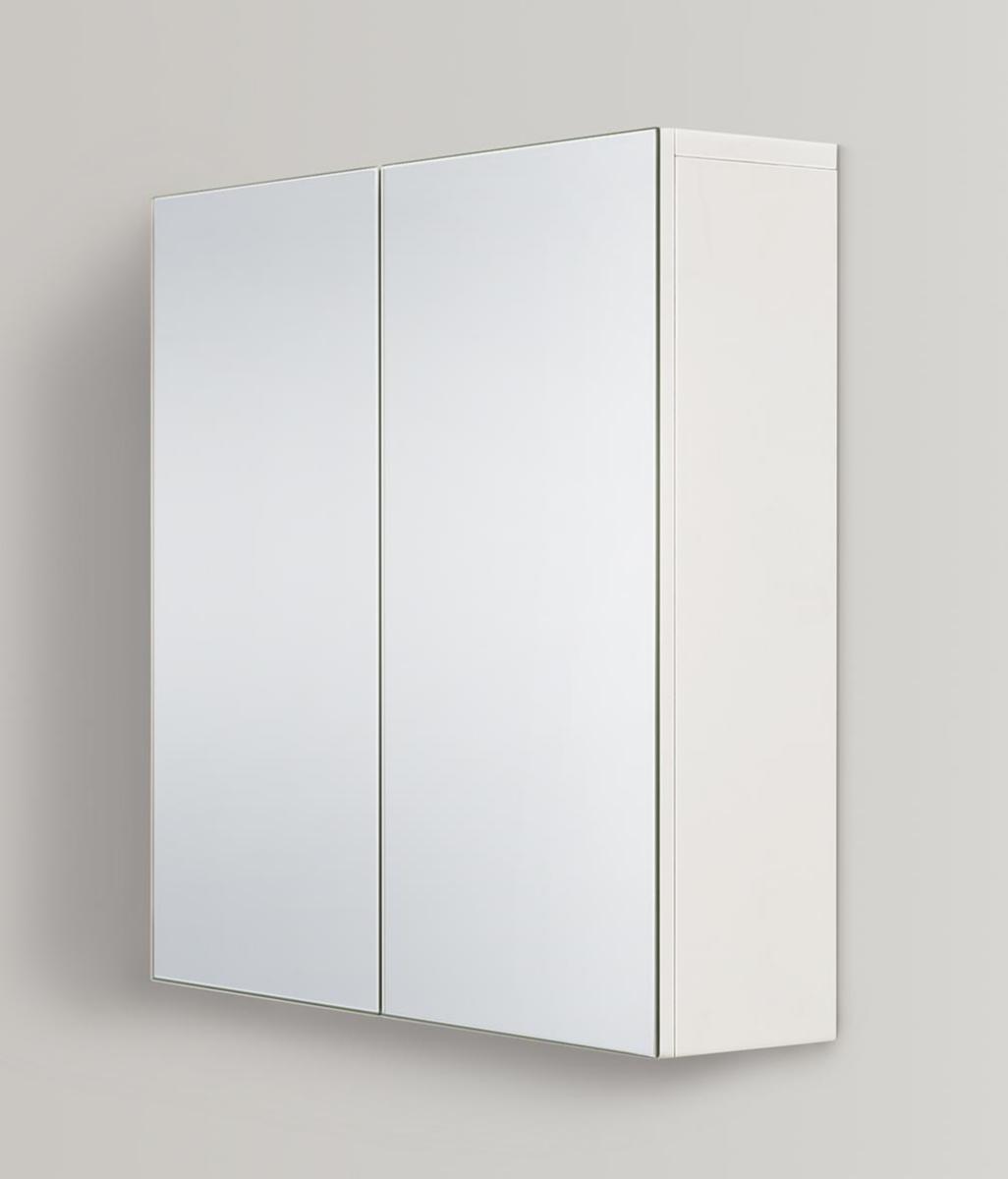 Spegelskåp Fovere II med spegel - BADRUMSSKÅP FOVERE II  55CM VIT MED SPEGEL