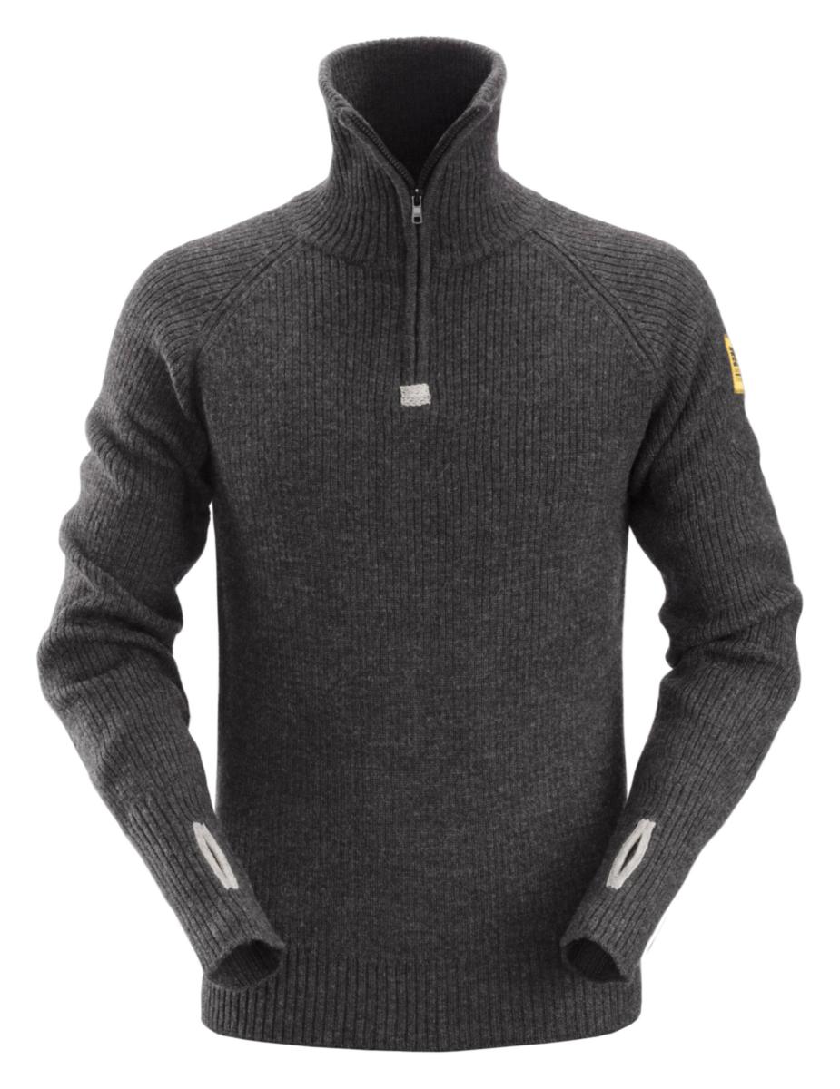 Tröja Snickers 2905 - TRÖJA 2905 ZIP MÖRKGRÅ XL SNICKERS 29059800007