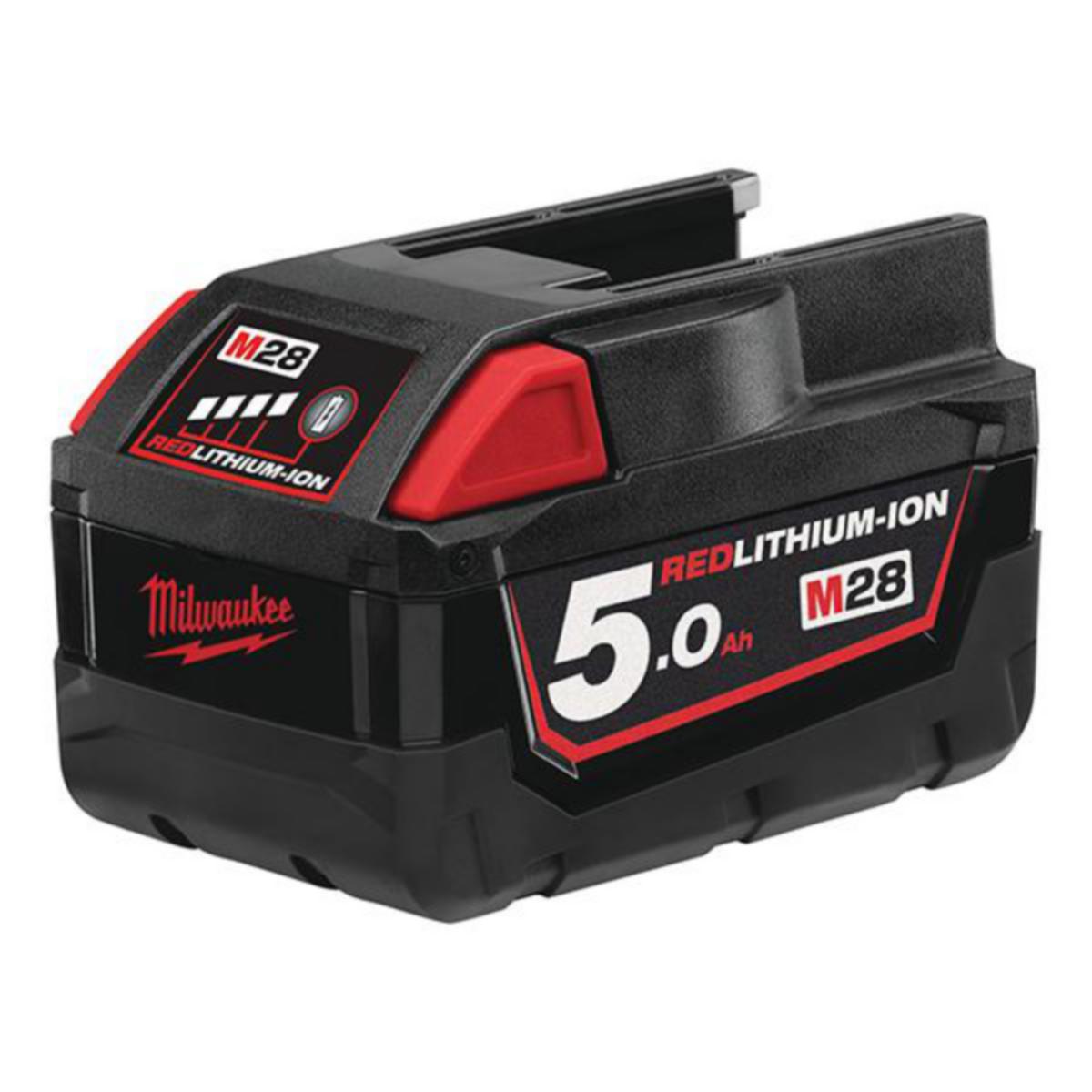 Batteri Milwaukee M28 B5 - BATTERI M28B5 5.0AH MILWAUKEE 4932430484