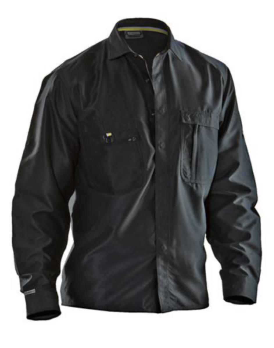 Skjorta Bomull 6700, Jobman Workwear - SKJORTA BOMULL SVART XXXL JOBMAN 65560117-9900-9