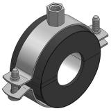 Klammer kyl EF Husky med 13 mm isolering, MEFA