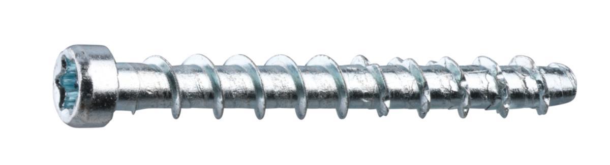 Betongskruv CTX zink - BETONGSKRUV 4.5X40 ZINK 200ST LIST/SOCKEL CTX40Z200 GRABBER
