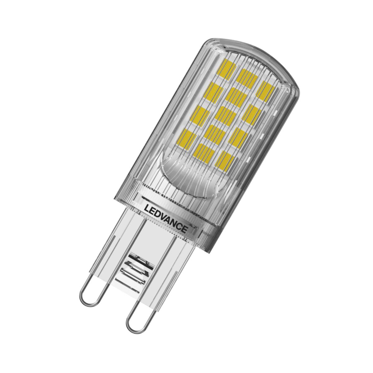 LED-lampa PIN G9, dimbar - LED PIN 40 DIM KLAR 827 G9 4099854248818