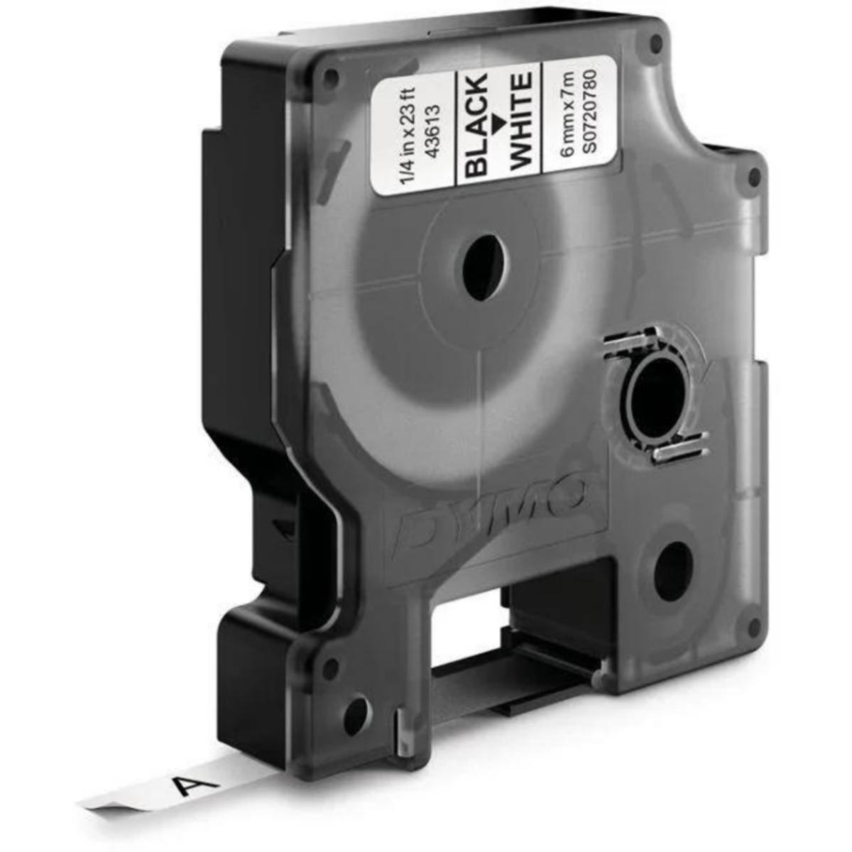 Märktejp Dymo D1 - MÄRKBAND DYMO D1 SVA/VIT 12MM OFFICE DEPOT S0720530