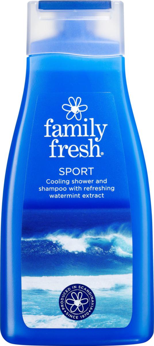 Duschtvål/Schampo Familyfresh Sport - DUSCHTVÅL SPORT 500ML FAMILY F CEDERROTH 437907