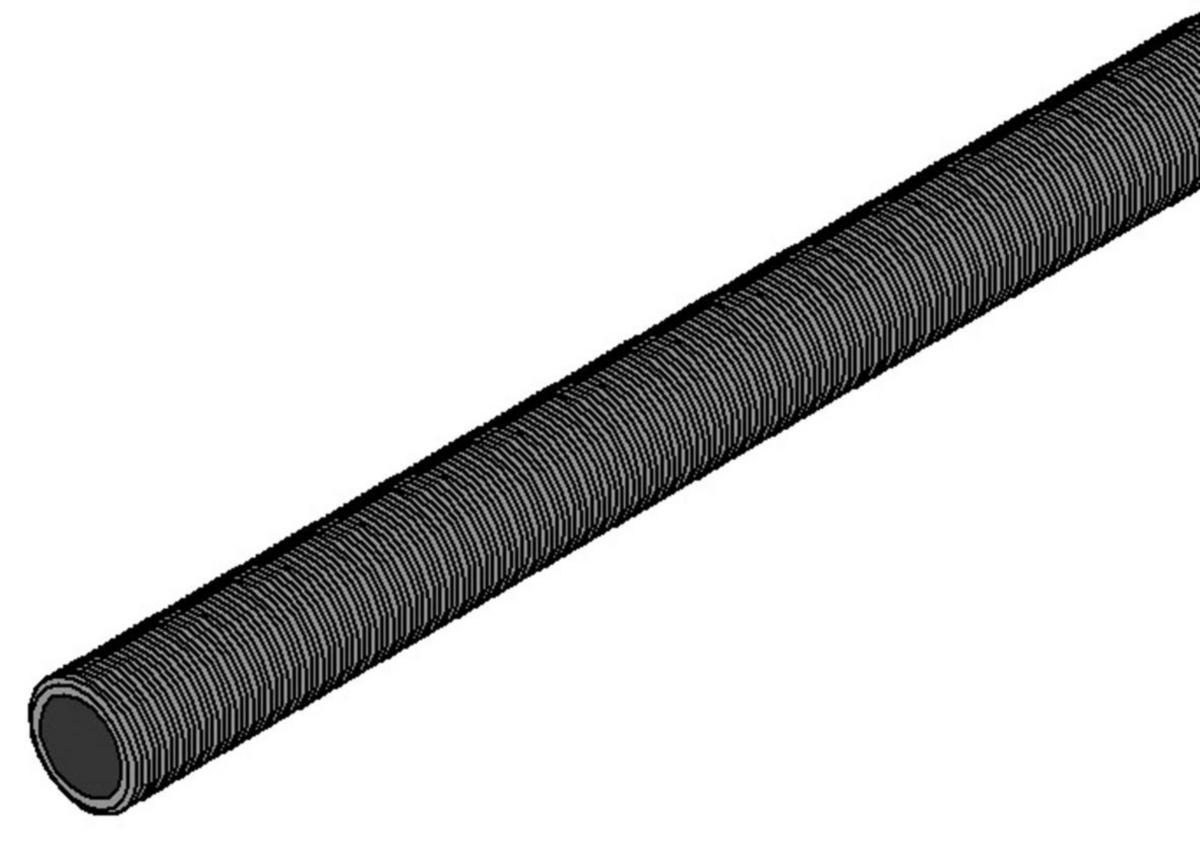 Helgängat rör för EF Centum, MEFA - EF HELGÄNGAT RÖR 1 1/4"X2M FZV MEFA