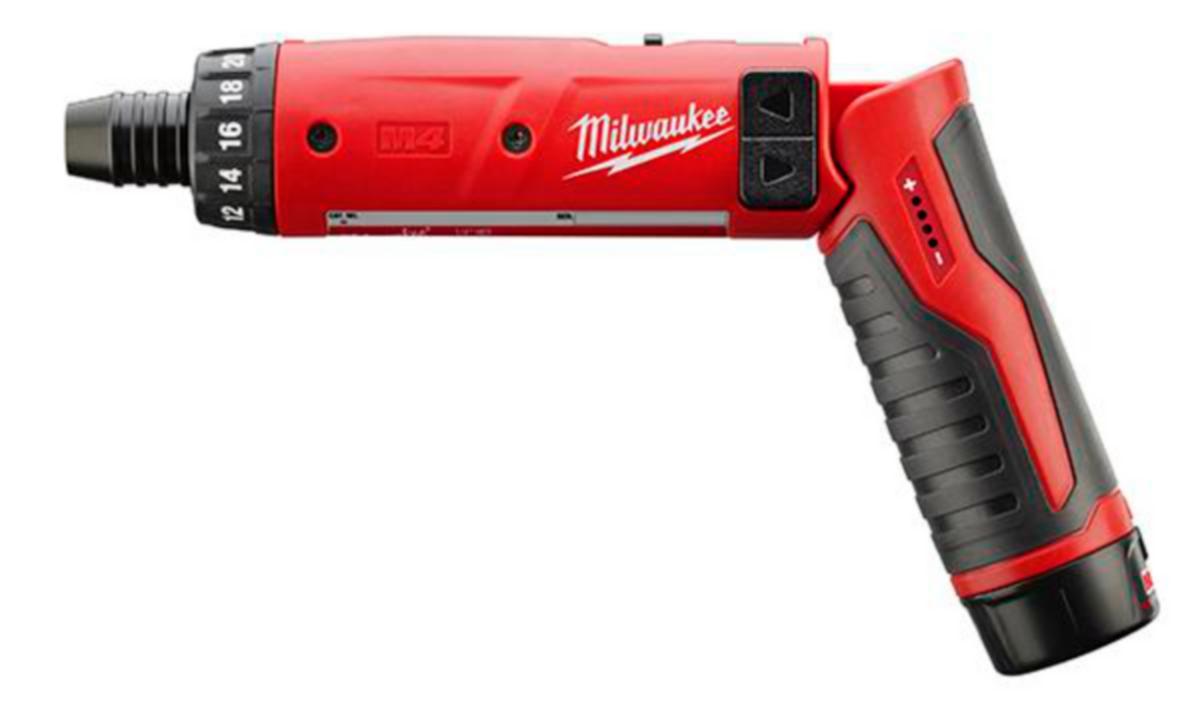 Vinkelskruvdragare Milwaukee M4 D-202B - VINKELSKRUVDRAGARE M4 D 2.0AH MILWAUKEE 4933440475