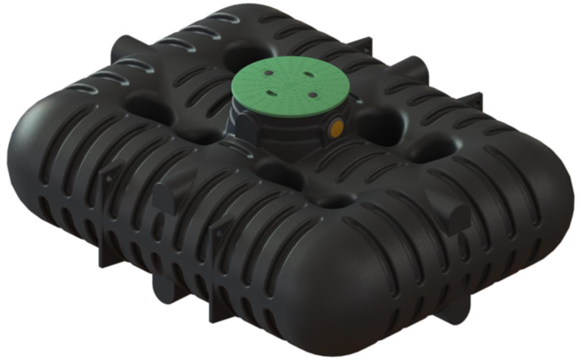 Sluten tank 6000L lågbyggd, Cipax - SLUTEN TANK 6000 L LÅGBYGGD. CIPAX